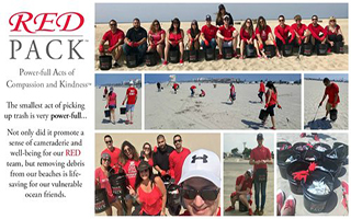 RED PACK™ Beach Clean-up